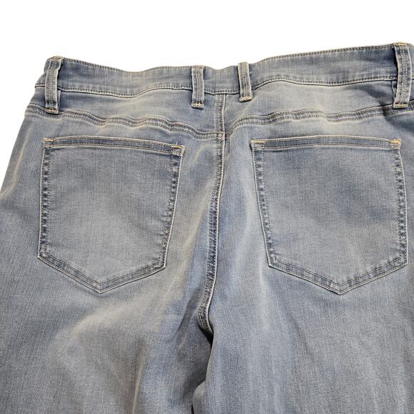 Tommy Bahama Leila Indigo Jeans Women's Mid-rise Slim Boyfriend Size 16 - Picture 6 of 9